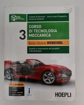 Libro: corso di tecnologia meccanica 3