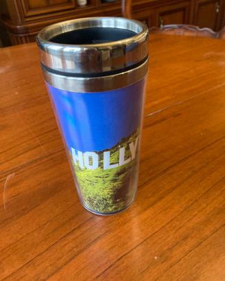 Thermos souvenir di Hollywood - Nuovo con difetto.