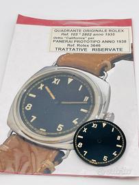 Quadrante Rolex “California” Panerai Radiomir 1935