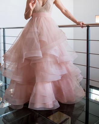 Abito da sposa rosa