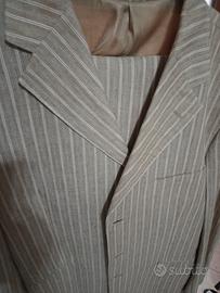 abito uomo in lino 