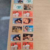 Lotto 14 Schede Ricarica Vintage Omnitel Vodafone
