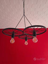 Lampadario industrial