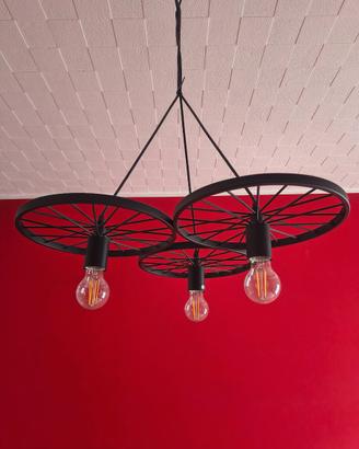 Lampadario industrial