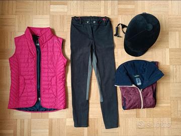 Abbigliamento completo equitazione
