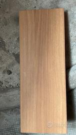 Mensole da muro legno noce