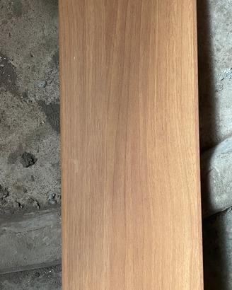 Mensole da muro legno noce