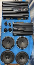 Impianto audio Hi-Fi car- Hertz+Sony