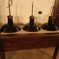 lampade industriali vintage 