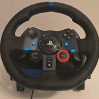 Logitech G29 Volante + Pedaliera – PS4/PS5/PC – Pa
