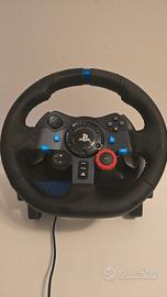 Logitech G29 Volante + Pedaliera – PS4/PS5/PC – Pa