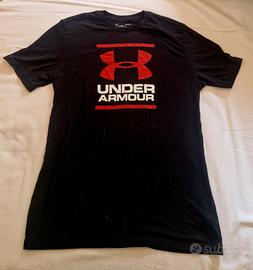 T shirt Under Armour nera dri fit. Taglia M 
