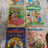 6 giornalini di Topolino