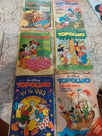 6 giornalini di Topolino
