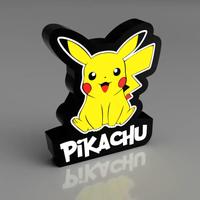 Lampada Pikachu 3D – La luce più elettrizzante!
