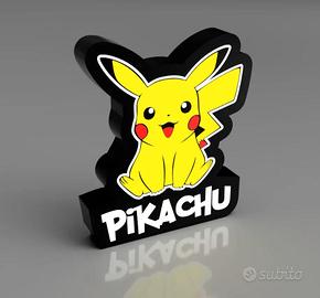 Lampada Pikachu 3D – La luce più elettrizzante!