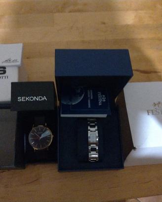 Lotto orologi Paciotti Festina sekonda