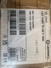 TUBO LED LEDVANCE T8 1200 18 watt g13 luce 865
