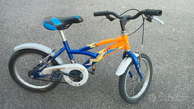 Bici bambino ruote 16 pollici età da 4 a 7 anni