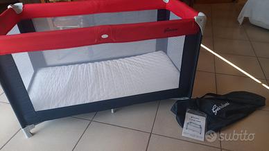 Lettino da campeggio Giordani+ materasso Ikea