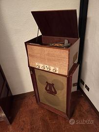 Giradischi e amplificatore Lesa Milano anni '60