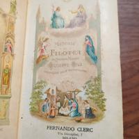 LIBRO 1897  "MANUALE DI FILOTEA" GIUSEPPE RIVA