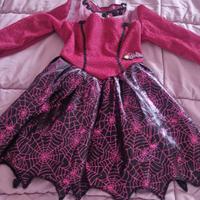 Vestito streghetta 3 anni