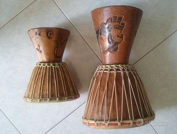 "Coppia di jambè" africani