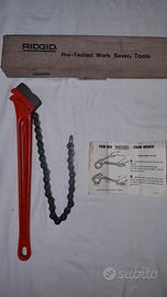 Chiave stringi gira tubi a catena "RIDGID"