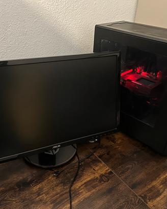 PC Gaming Completo + Monitor ASUS 144Hz 1ms