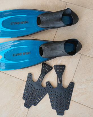 pinne nuoto/immersione Cressi Agua
