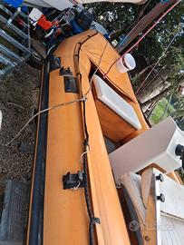 gommone motore carrello 