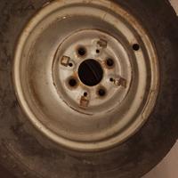 Cerchio Fiat 600 anni 60 originale.