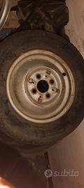 Cerchio Fiat 600 anni 60 originale.