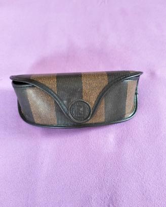 Astuccio occhiali Fendi vintage, anni (80/90).