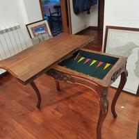 Tavolino d'epoca da Backgammon