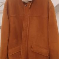 giubbotto uomo in pelle scamosciata