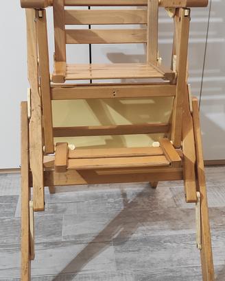 Seggiolone FOPPAPEDRETTI trasformabile