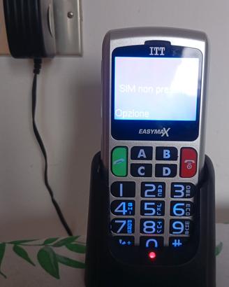 Cellulare classico Con Base Ricarica ITT EASYMAX