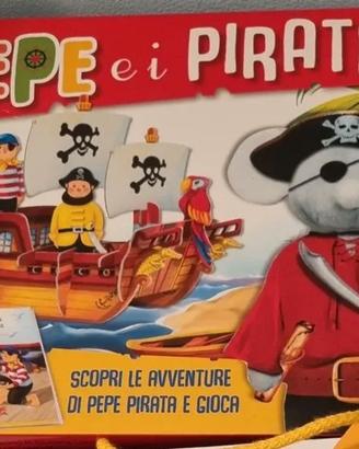 Gioco bimbi Puzzle e memory Pirati