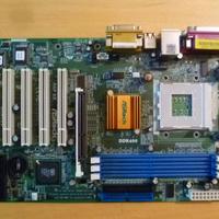 Scheda madre AsRock K7S8X Socket A funzionante