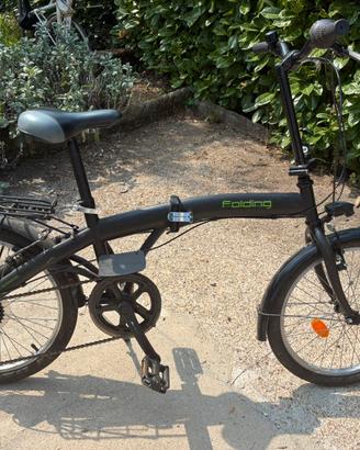 Bici pieghevole folding con cambio