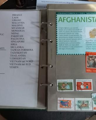 Francobolli Asia