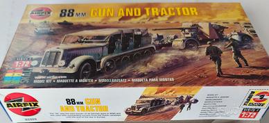 Kit  AIRFIX cannone 88mm + cingolato Sd.Kfz. 7, 