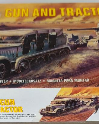 Kit  AIRFIX cannone 88mm + cingolato Sd.Kfz. 7, 