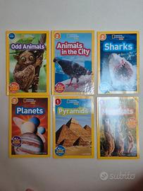 6 libri national geographic in inglese per bambini