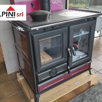 Cucina a legna con doppio forno - Thermorossi