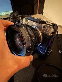Obiettivo Fujifilm 12 MM T2.9 lente cinema