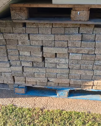 Mattoni autobloccanti in cemento
