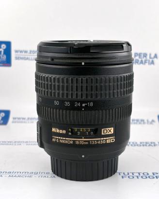 NIKON 18-70 f3.5-4.5 + GARANZIA USATO